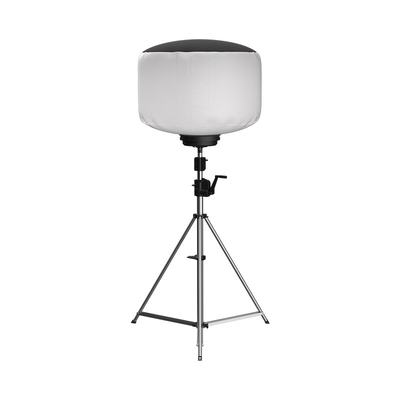 고출력 1400W 휴대용 LED 풍선 조명, 160lm/와트 및 핸드 크랭크 작동