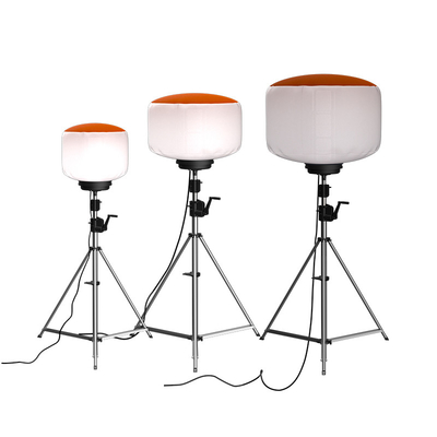 1400W 모바일 LED 조명 라이트 타워 쉽게 이동 가능한 3.8m 망원경 기둥