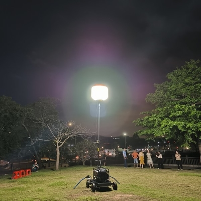150W 50000 시간 작업 시간 수체 불빛을 위한 휴대용 태양광 LED 풍선 빛