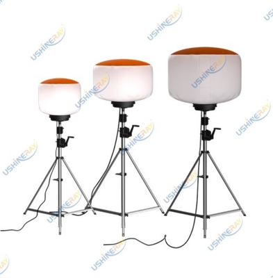 휴대용 건설 풍선 작업 조명 150W 360도 조명 고전력 LED 삼각대 서드