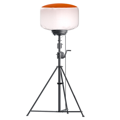 700W LED 풍선 조명탑 112000lm 높은 밝기 건설 조명탑 도로 공사