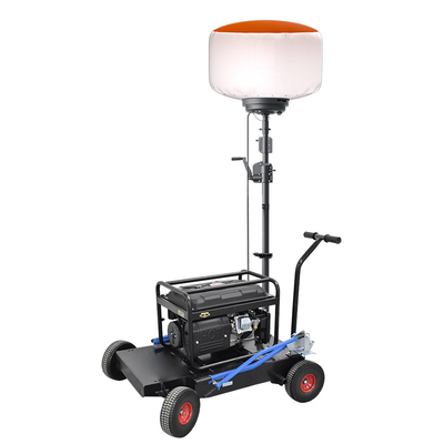 높은 뤼멘 LED 라이트 타워 라이트 800W 풍선 라이트 타워 발전기 건설용