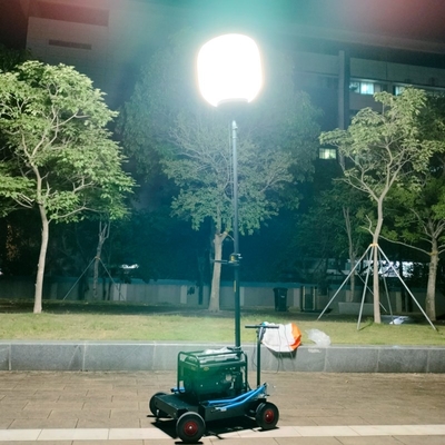 AC220V 고등등탑 700W 풍선 배터리 전동 LED등탑 건설용