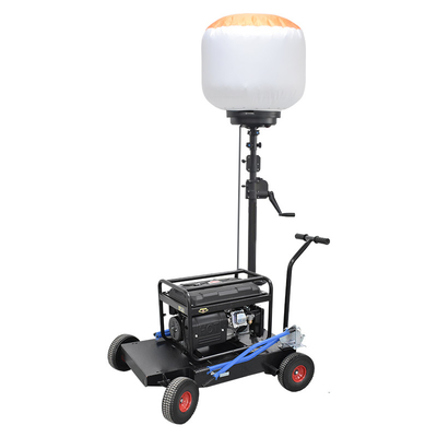 건설 크기 풍선 건설 광탑 80000lm 500W 디젤 발전기 광탑