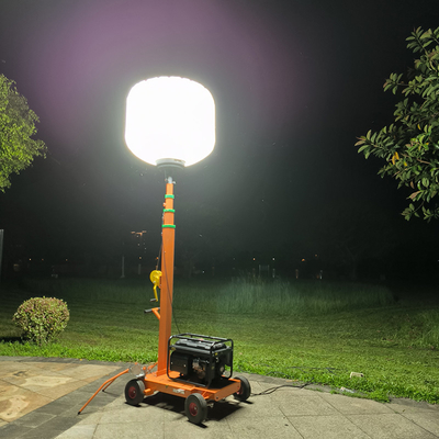 야외 작업 LED 파티 풍선 빛 3.8m 800Watt 산업 타워 빛
