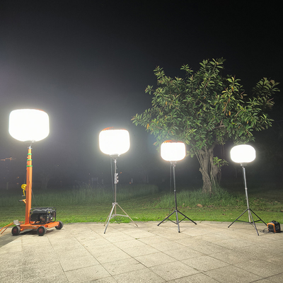 다재다능한 휴대용 작업등 700Watt 풍선 LED 광탑 도로 유지보수