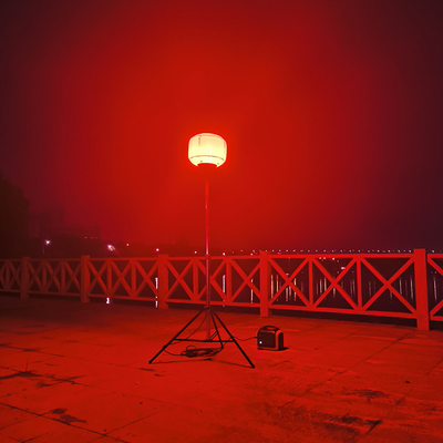 100W LED 타워 라이트 3000K 5000K 이벤트 장식을위한 다채로운 LED 풍선 램프