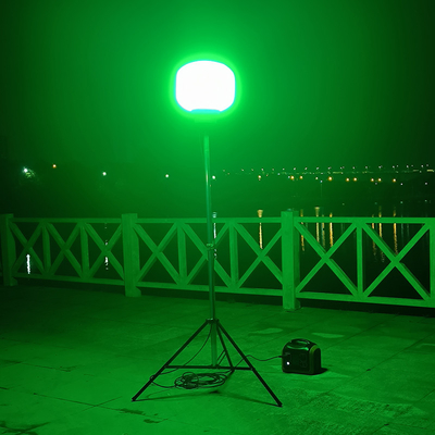 트롤리 카트 풍선 광탑 150W RGB LED 광탑 야외 활동