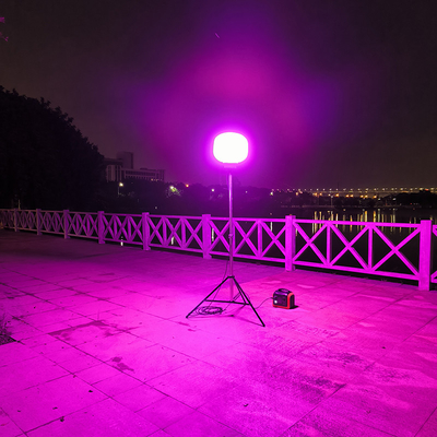 휴대용 LED 타워 320W RGB LED 풍선 램프 파티 및 특별 이벤트