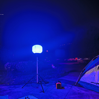 배터리 전동 풍선 조명탑 100W RGB LED 작업 LED 램프 파티