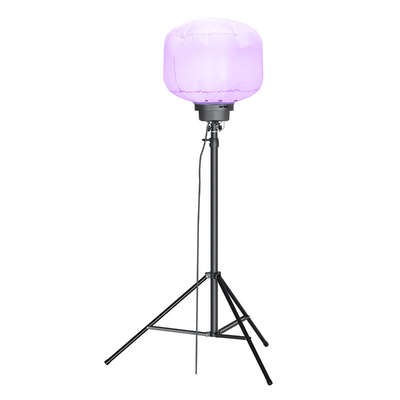 반짝이는 무료 320W 풍선 라이트 타워 결혼식용 RGB 삼각대 조명