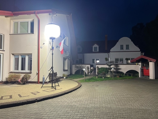 1000W LED 풍선 등불 타워 휴대용 그림자 없는 안전 조명 건설 현장 도로 공사 파티 이벤트 구출