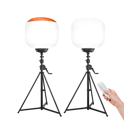 1200W AC100-277V 방수 LED 풍선 작업 광탑 건설에 쉽게 이동